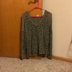 Cheetah Print Hoodie